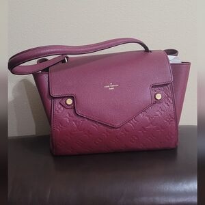 COPY - Louis Vuitton Shoulder Bag * 2015 Collection * Burgundy Empreinte Leather